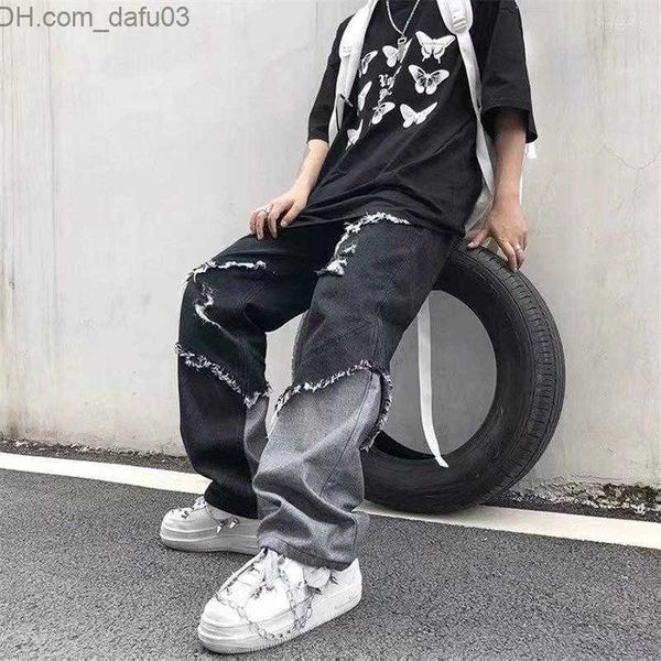 men's jeans men's jeans mens pants with hole tassel casual vintage straight leg korean fashion streetwear harajuku trousers z23080, Blue
men's jeans men's jeans mens pants with hole tassel casual vintage straight leg korean fashion streetwear harajuku trousers z23080, Blue