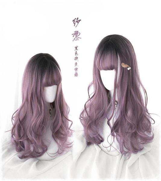 harajuku womens gothic sweet lolita long curly synthetic hair dyed cosplay wig wig cap6117299, Black
harajuku womens gothic sweet lolita long curly synthetic hair dyed cosplay wig wig cap6117299, Black
