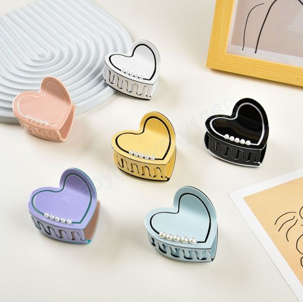 blue pink pearl acetate heart shape hair clip for women girls grab ponytail clip fashion hair accessories, Slivery;white
blue pink pearl acetate heart shape hair clip for women girls grab ponytail clip fashion hair accessories, Slivery;white