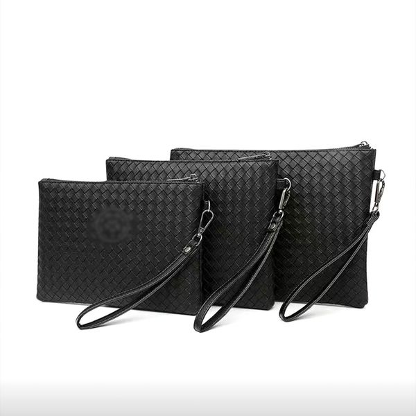 new men handbag soft leather woven clutch bag men wallet large capacity business clutch bag casual envelope bag, Brown;gray
new men handbag soft leather woven clutch bag men wallet large capacity business clutch bag casual envelope bag, Brown;gray