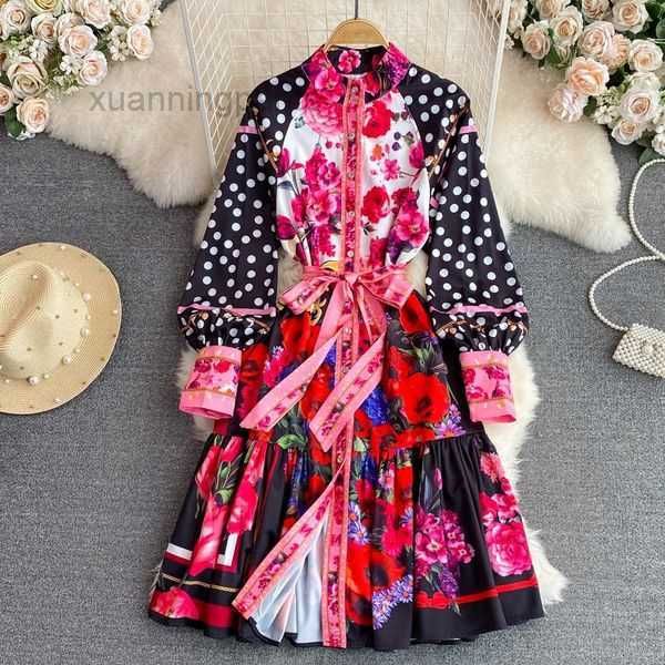 2023 runway autumn holiday midi dress clothing ruffles stand collar lantern sleeve belted knee length ws7g, White;black
2023 runway autumn holiday midi dress clothing ruffles stand collar lantern sleeve belted knee length ws7g, White;black