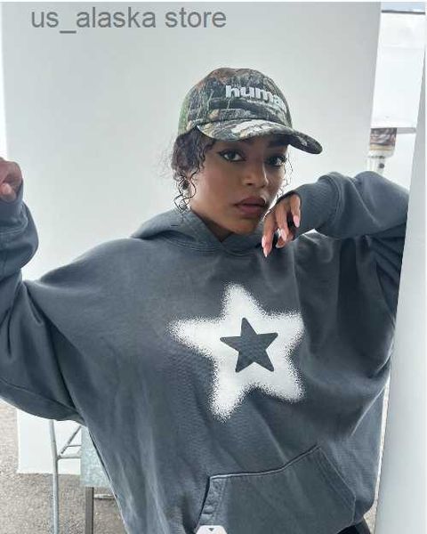 men's hoodies sweatshirts y2k harajuku star pattern printed hooded pullover women's korean version personality street tide brand, Black
men's hoodies sweatshirts y2k harajuku star pattern printed hooded pullover women's korean version personality street tide brand, Black