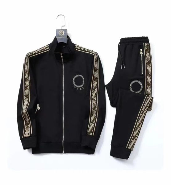 mens tracksuits sweatsuits designer solid color suit long sleeves jacket outwear stylist brand sports and leisure size, Gray
mens tracksuits sweatsuits designer solid color suit long sleeves jacket outwear stylist brand sports and leisure size, Gray