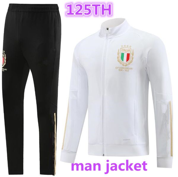23 24 italy tracksuit long zipper jacket 125 years anniversary survetement jackets training suit soccer 2023 2024 italia man football tracks, Black
23 24 italy tracksuit long zipper jacket 125 years anniversary survetement jackets training suit soccer 2023 2024 italia man football tracks, Black