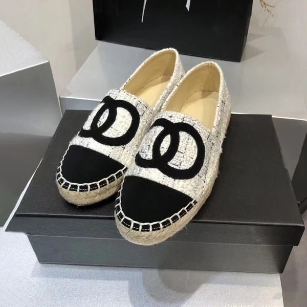 luxury designer summer outdoors fashion women man espadrilles loafers fisherman canvas flat shoe cotton tweed grosgrain leather woman shoe, Black
luxury designer summer outdoors fashion women man espadrilles loafers fisherman canvas flat shoe cotton tweed grosgrain leather woman shoe, Black