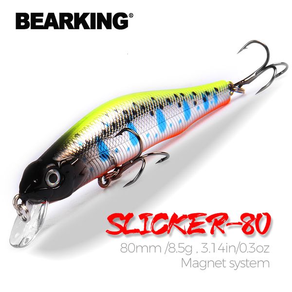baits lures bearking 80mm 85g professional quality magnet weight fishing lures minnow crank model artificial bait tackle 230801
baits lures bearking 80mm 85g professional quality magnet weight fishing lures minnow crank model artificial bait tackle 230801