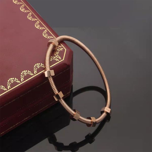 luxury bracelet love bracelets screw bangle fashion jewelry woman rose gold silver black designer jewelrys tennis bangles bracelet gift for
luxury bracelet love bracelets screw bangle fashion jewelry woman rose gold silver black designer jewelrys tennis bangles bracelet gift for
