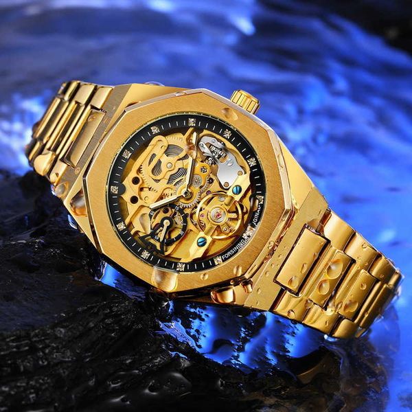 selling fucini new men's automatic mechanical watch luminous pointer hollow steel band, Slivery;black
selling fucini new men's automatic mechanical watch luminous pointer hollow steel band, Slivery;black