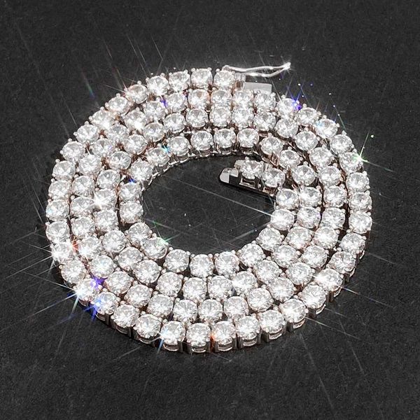 ready to ship hip hop tennis choker chain iced out jewelry 3mm 4mm 5mm vvs diamond tennis chain moissanite tennis necklace, Silver
ready to ship hip hop tennis choker chain iced out jewelry 3mm 4mm 5mm vvs diamond tennis chain moissanite tennis necklace, Silver