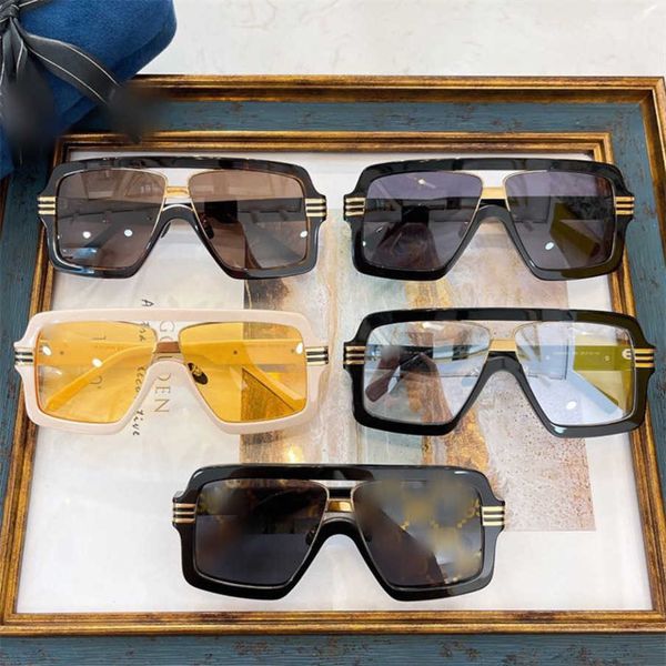 2023 new luxury designer g family's new large frame fashion ins celebrity sunglasses of the same type for men and women gg0900, White;black
2023 new luxury designer g family's new large frame fashion ins celebrity sunglasses of the same type for men and women gg0900, White;black