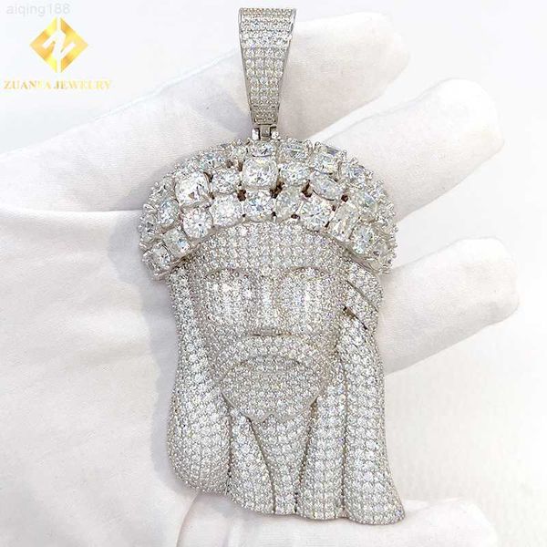 hip hop iced out moissanite jewelry silver jesus piece face head jesus sterling silver pendant
hip hop iced out moissanite jewelry silver jesus piece face head jesus sterling silver pendant