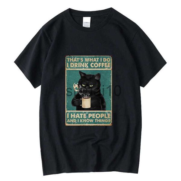 men's t-shirts xin yi men's t-shirt 100% cotton funny cat drinking coffee printing casual cool loose men o-neck t-shirt male j230, White;black
men's t-shirts xin yi men's t-shirt 100% cotton funny cat drinking coffee printing casual cool loose men o-neck t-shirt male j230, White;black