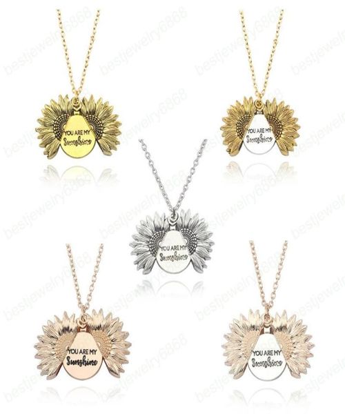 new women gold necklace custom you are my sunshine open locket pendant necklaces flower jewelry christmas gift3290755, Silver
new women gold necklace custom you are my sunshine open locket pendant necklaces flower jewelry christmas gift3290755, Silver