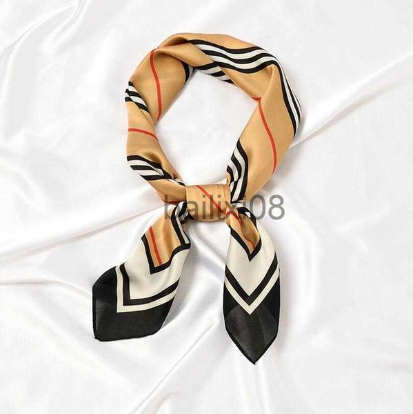scarves 2021 new 70x70cm women multifunction polyester silk head scarf elegant stripes prints casual small square wraps scarves shawls j2308, Blue;gray
scarves 2021 new 70x70cm women multifunction polyester silk head scarf elegant stripes prints casual small square wraps scarves shawls j2308, Blue;gray