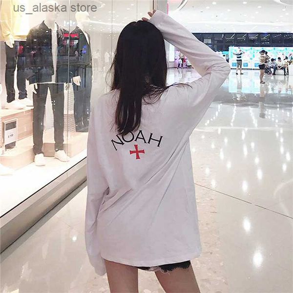 men's hoodies sweatshirts high street oversize noah core t shirt men women cotton hip-hop tees classic printing noah long sleeve t-shir, Black
men's hoodies sweatshirts high street oversize noah core t shirt men women cotton hip-hop tees classic printing noah long sleeve t-shir, Black