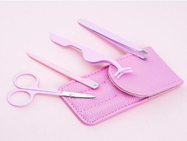 pink stainless steel eyelash curler eyebrow tweezers scissors false eyelashes applicator makeup set with bag8548072
pink stainless steel eyelash curler eyebrow tweezers scissors false eyelashes applicator makeup set with bag8548072