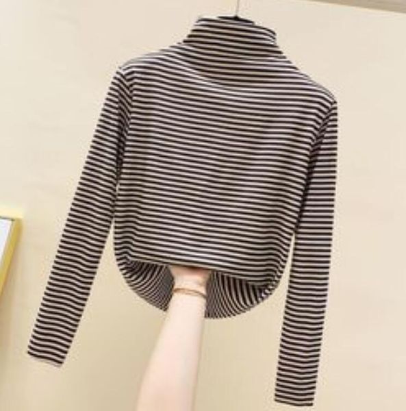 women fashion tshirt long sleeve basic korean version casual loose office lady polka dot printed t-shirt round neck pullover, White
women fashion tshirt long sleeve basic korean version casual loose office lady polka dot printed t-shirt round neck pullover, White