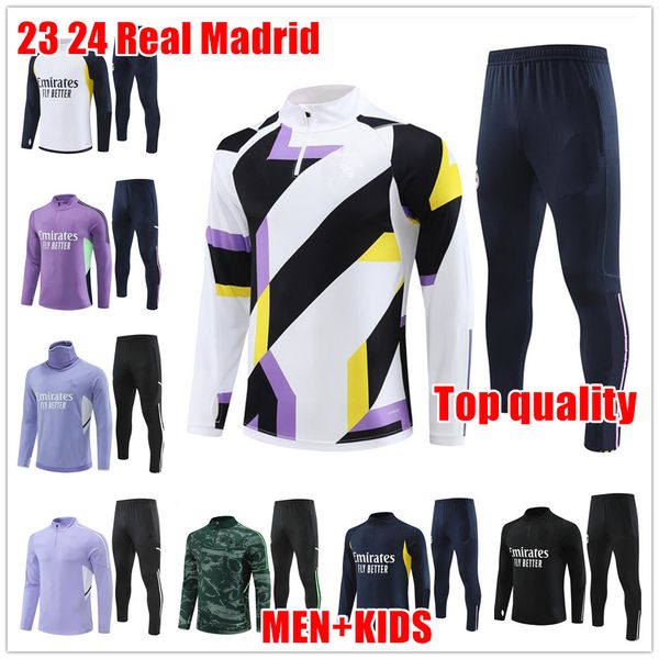 2023 pre-match training suit real madrids tracksuit vini jr bellingham 23 24 new real madrides men and kids football camavinga sportswear ch, Black
2023 pre-match training suit real madrids tracksuit vini jr bellingham 23 24 new real madrides men and kids football camavinga sportswear ch, Black