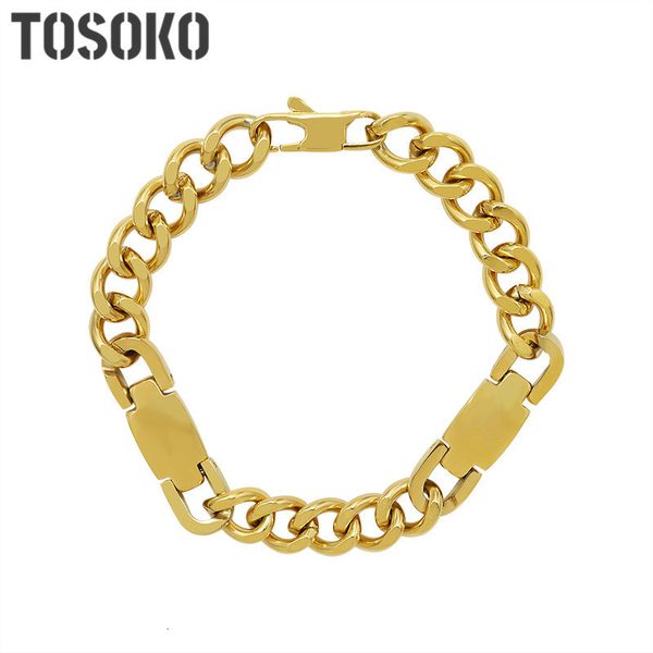 charm bracelets tosoko stainless steel jewelry exaggerated heavy work ubutton hand chain geometric decoration bse219 230801, Golden;silver
charm bracelets tosoko stainless steel jewelry exaggerated heavy work ubutton hand chain geometric decoration bse219 230801, Golden;silver