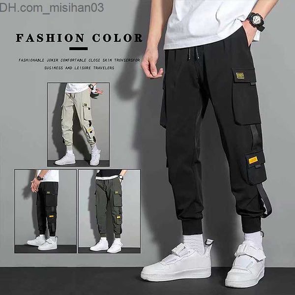 men's pants new hip-hop jogger cargo pants men's harem pants multi pocket ribbon men's sports pants street casual pants men&#, Black
men's pants new hip-hop jogger cargo pants men's harem pants multi pocket ribbon men's sports pants street casual pants men&#, Black