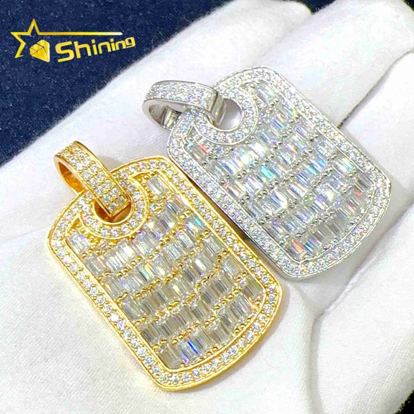sell 925 silver emerald cut diamond pendant hip hop dog tags charms d color moissanite necklace pendant iced out jewelry
sell 925 silver emerald cut diamond pendant hip hop dog tags charms d color moissanite necklace pendant iced out jewelry