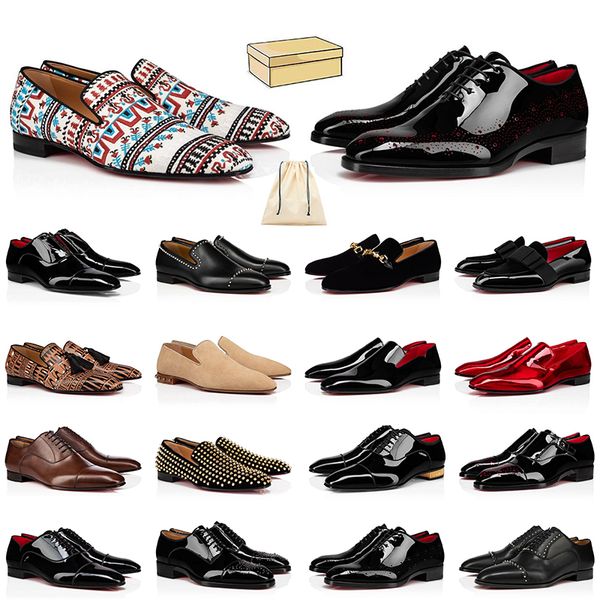 2023 og original red bottoms mens designer dress shoes pointed toe black suede patent leather rivets glitter loafers fashion luxury sneakers
2023 og original red bottoms mens designer dress shoes pointed toe black suede patent leather rivets glitter loafers fashion luxury sneakers