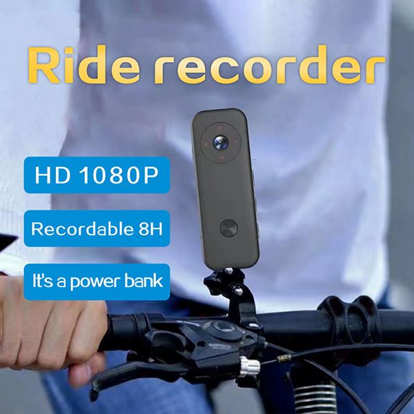 Image of Sports Action Video Cameras 512G 2000Mah Sport Bike Bicycle Camera Motorcycle Ride Law Enforcement Voice Recorder HD 360 Panoramic Helmet Fish 1080P 230731
