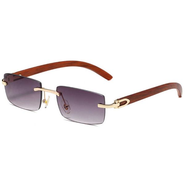 2023 new luxury designer frameless original leg catapult for men fashion wooden optical frames sunglasses, White;black
2023 new luxury designer frameless original leg catapult for men fashion wooden optical frames sunglasses, White;black