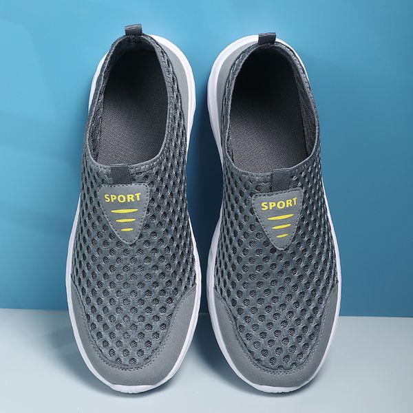 dress shoes men shoes casual breathable lightweight sports shoes for men outdoor walking tennis sneakers male slip-on grey 230801, Black
dress shoes men shoes casual breathable lightweight sports shoes for men outdoor walking tennis sneakers male slip-on grey 230801, Black