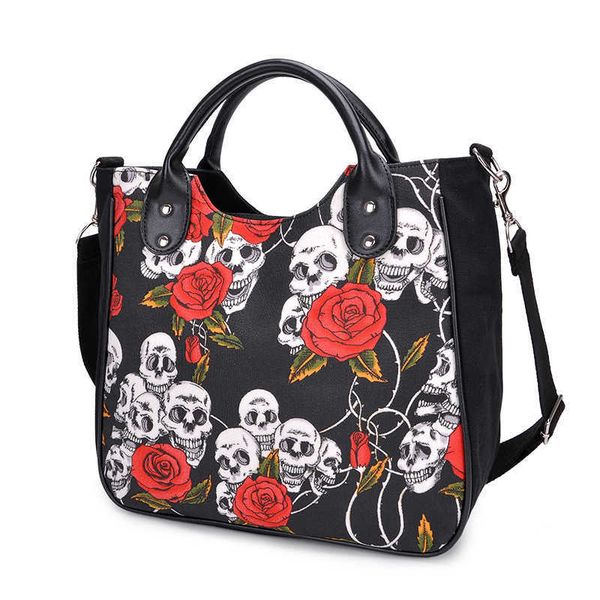 fashion ladies shoulder bag printed skull handbag europe and the united states fashion large-capacity canvas crossbody bag 0817
fashion ladies shoulder bag printed skull handbag europe and the united states fashion large-capacity canvas crossbody bag 0817