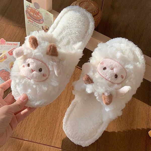 slippers women home cotton slippers indoor house shoes warm plush slipper cute fluffy fur sheep plus couple cotton slippers, Black
slippers women home cotton slippers indoor house shoes warm plush slipper cute fluffy fur sheep plus couple cotton slippers, Black