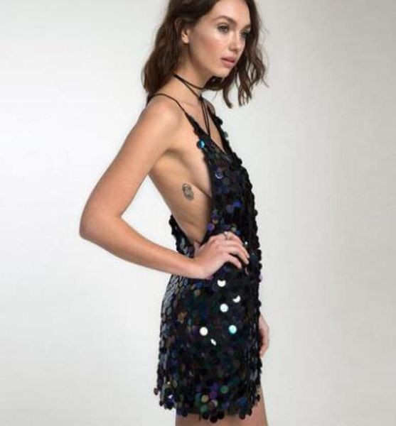 dj hanging neck bare back sequins dresses girdles a pendant unique collar design to highlight clavicle lines 6122364, Black;gray
dj hanging neck bare back sequins dresses girdles a pendant unique collar design to highlight clavicle lines 6122364, Black;gray