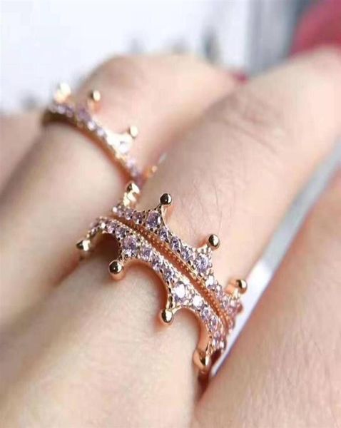 925 sterling silver cz diamond rose gold crown ring with original box set fit style wedding engagement jewelry for women girls275n5776712, Golden;silver
925 sterling silver cz diamond rose gold crown ring with original box set fit style wedding engagement jewelry for women girls275n5776712, Golden;silver