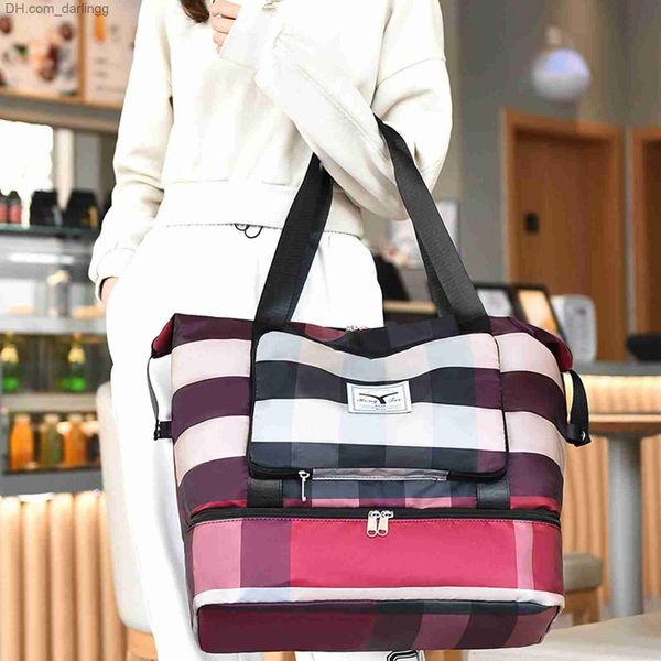 outdoor bags duffel bags large capacity foldable travel bag dry wet separated bag lightweight waterproof oxford stripes sports travel duffle
outdoor bags duffel bags large capacity foldable travel bag dry wet separated bag lightweight waterproof oxford stripes sports travel duffle