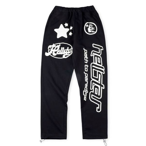 black pants printing sweatpants men women puff letters heavy fabric joggers drawstring trousers 2023fw
black pants printing sweatpants men women puff letters heavy fabric joggers drawstring trousers 2023fw