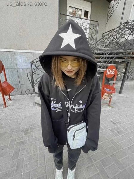 men's hoodies sweatshirts zip up hoodie fashion embroidery star graphics y2k woman hoodies sweatshirt goth sport coat long sleeve overs, Black
men's hoodies sweatshirts zip up hoodie fashion embroidery star graphics y2k woman hoodies sweatshirt goth sport coat long sleeve overs, Black