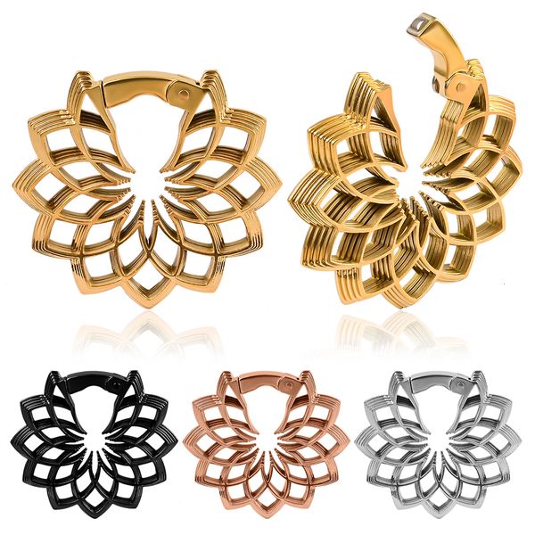 navel bell button rings vanku 2pc trendy stainless steel flower pattern ear weight plug body piercing jewelry gauge expanders stretchers 230, Silver
navel bell button rings vanku 2pc trendy stainless steel flower pattern ear weight plug body piercing jewelry gauge expanders stretchers 230, Silver