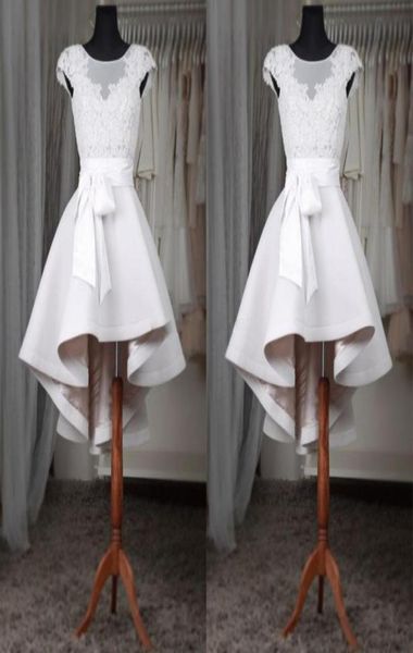 2018 real image white short homecoming dresses sheer neck cap sleeves appliques lace satin custom made high low prom dresses fast 4773857, Blue;pink
2018 real image white short homecoming dresses sheer neck cap sleeves appliques lace satin custom made high low prom dresses fast 4773857, Blue;pink
