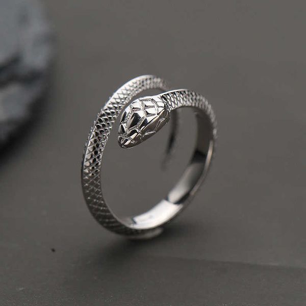 titanium steel snake head open ring vintage domineering punk hip hop fashion jewelry gift, Silver
titanium steel snake head open ring vintage domineering punk hip hop fashion jewelry gift, Silver