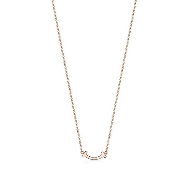 multiple styles t smile pendant necklace chain necklace luxury brands fashion diamond necklace gold rose gold silver necklace valentines day
multiple styles t smile pendant necklace chain necklace luxury brands fashion diamond necklace gold rose gold silver necklace valentines day