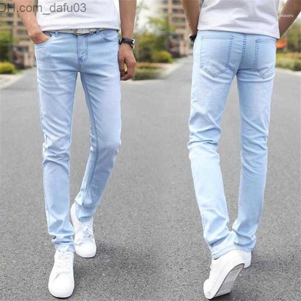 men's jeans men's jeans denim slim fit men pants stretch light blue trousers casual fashion cow boy male1 z230801
men's jeans men's jeans denim slim fit men pants stretch light blue trousers casual fashion cow boy male1 z230801