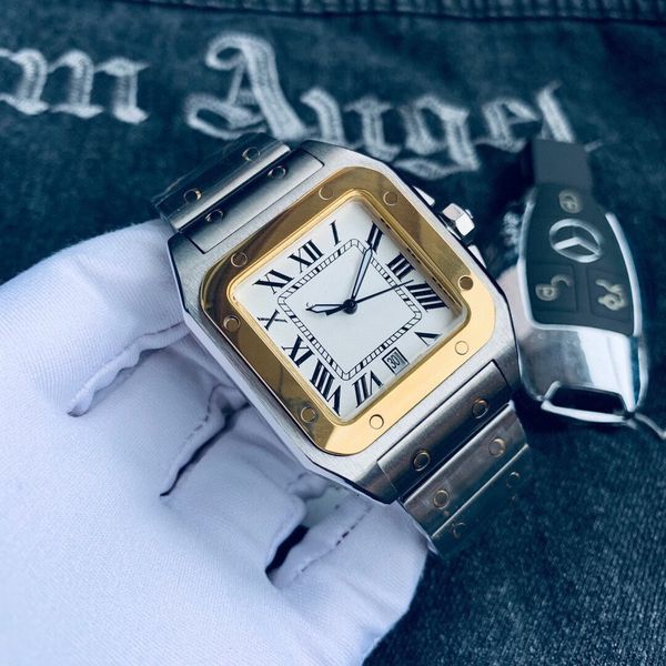 luxury watch men 40mm fully automatic mechanical movement 30m waterproof sapphire glass mirror surface 316 stainless steel valentines day gi, Slivery;brown
luxury watch men 40mm fully automatic mechanical movement 30m waterproof sapphire glass mirror surface 316 stainless steel valentines day gi, Slivery;brown