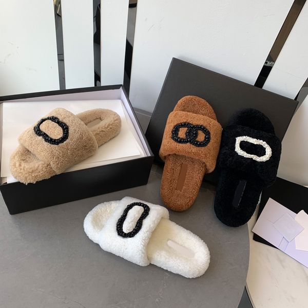 brand slippers with the highest quality 2023 new beaded plush fashion casual slippers for women with thick soles and flat soles, Black
brand slippers with the highest quality 2023 new beaded plush fashion casual slippers for women with thick soles and flat soles, Black