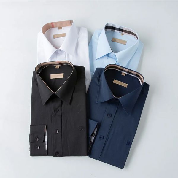 designer luxury men's dress shirts business casual long sleeve shirt spring autumn regular fit flex collar stretch solid wrinkle-shirts, White;black
designer luxury men's dress shirts business casual long sleeve shirt spring autumn regular fit flex collar stretch solid wrinkle-shirts, White;black