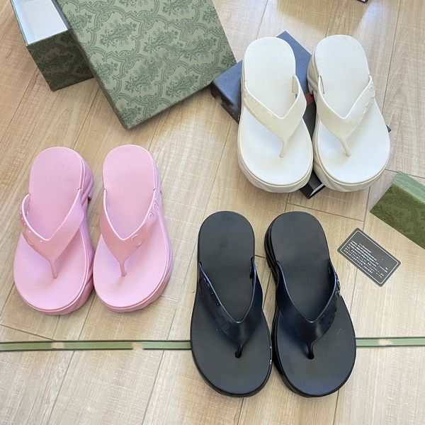classic thong slides women slippers designer sliders interlocking g sandals luxury designers shoes platform thick bottom 5cm sandalias wedge, Black
classic thong slides women slippers designer sliders interlocking g sandals luxury designers shoes platform thick bottom 5cm sandalias wedge, Black