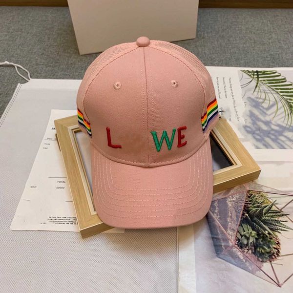 lowe rainbow embroidery letters summer women's fashion foreign style outdoor sports breathable mesh sunshade baseball cap, Black;white
lowe rainbow embroidery letters summer women's fashion foreign style outdoor sports breathable mesh sunshade baseball cap, Black;white