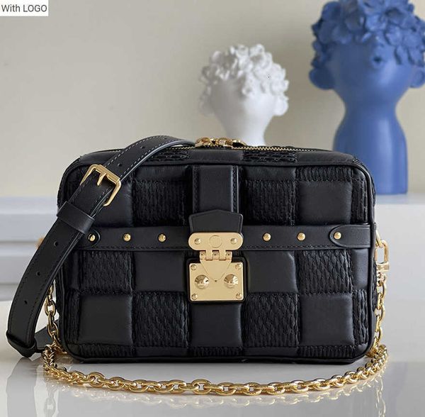 2023 new 9a l bag level replication designer chain bag 22cm troca pm high-end shoulder handbags m59116 wl158, Black
2023 new 9a l bag level replication designer chain bag 22cm troca pm high-end shoulder handbags m59116 wl158, Black