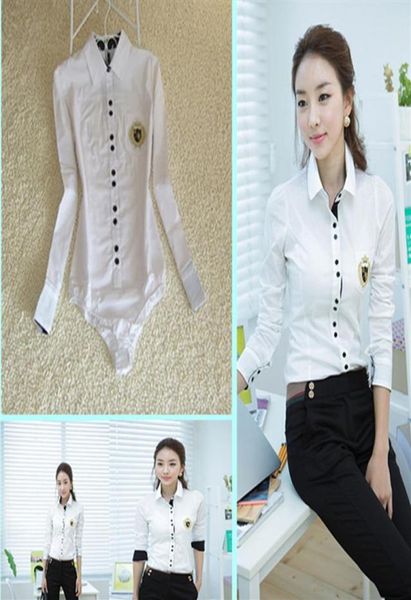 fashion women body shirt long sleeve peter pan collar blouses ladies ol bodysuit plus size blusas cardigan women 256r1632584, White
fashion women body shirt long sleeve peter pan collar blouses ladies ol bodysuit plus size blusas cardigan women 256r1632584, White