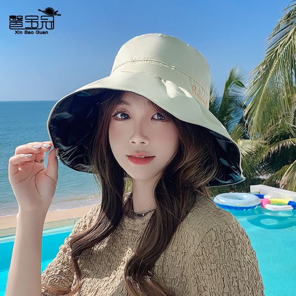 fashion designer jewelry new uv sunscreen hat for women outdoor black glue big eaves fashion versatile sunshade baseball cap wholesale mzy10, Blue;gray
fashion designer jewelry new uv sunscreen hat for women outdoor black glue big eaves fashion versatile sunshade baseball cap wholesale mzy10, Blue;gray