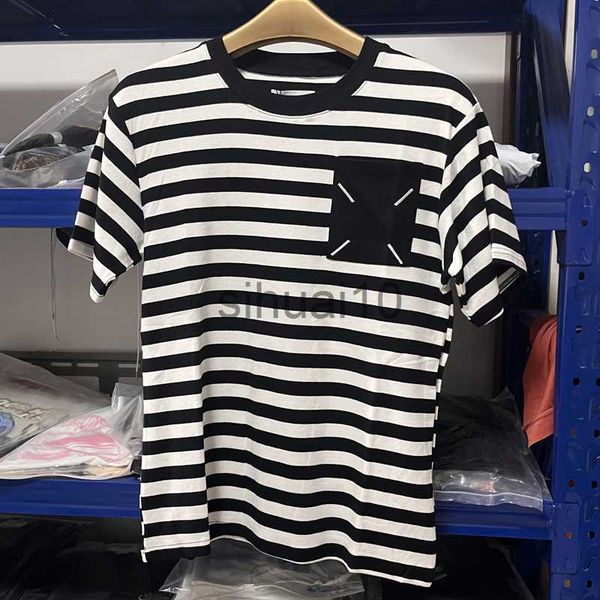 men's t-shirts summer margiela t-shirts daily casual black white striped short sleeves breathable cotton men's clothing j230731, White;black
men's t-shirts summer margiela t-shirts daily casual black white striped short sleeves breathable cotton men's clothing j230731, White;black